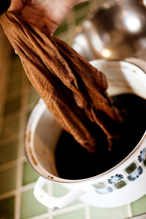 Colorant naturel à base d café