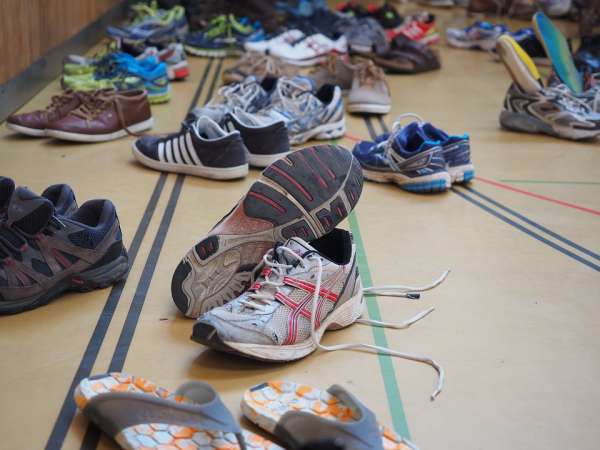 mauvaises odeurs des chaussures
