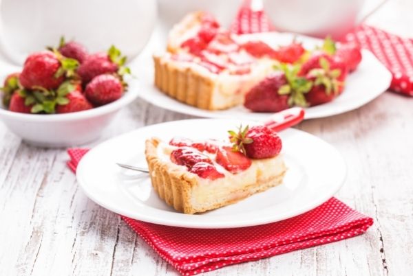 tarte aux fraises