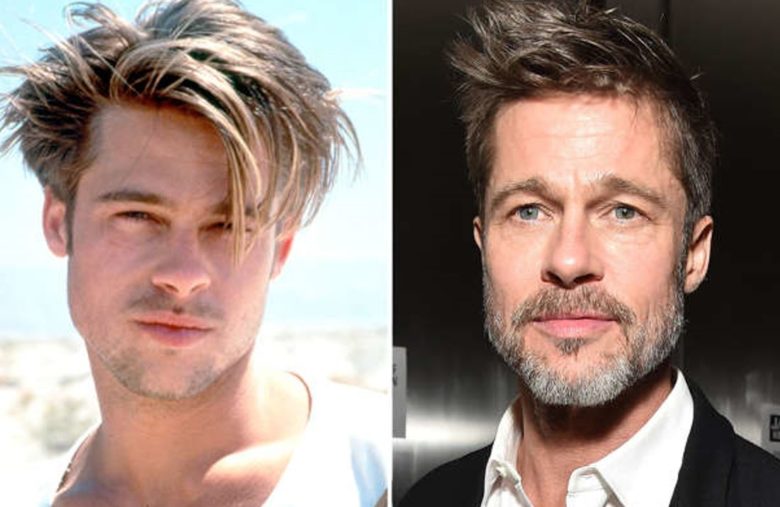 Brad Pitt (avant/après)