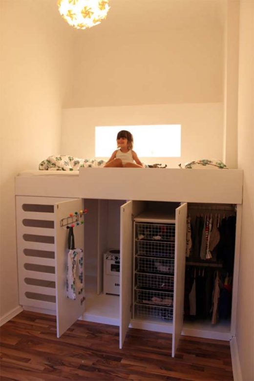 espace de jeux et dressing